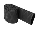 Delock Schrumpfschlauch X-Muster rutschfest 1 m x 30 mm Schwarz