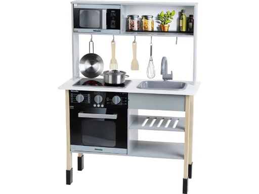 [90180428 1241303] Klein-Toys Spielküche Miele Holz (MDF) / FSC