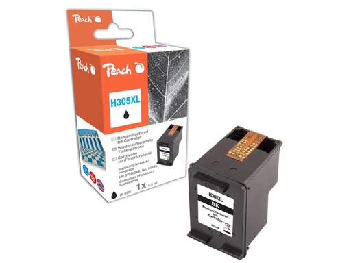 [90180461 1235823] Peach Tinte HP Nr. 305XL / 3YM62AE Black