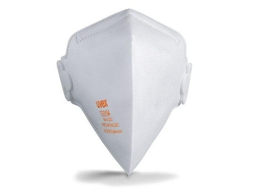 [90180471 1235507] uvex Atemschutzmaske FFP2 silv-Air c 3200, 30 Stück