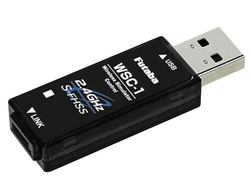 [90180592 1251250] Futaba Dongle Wireless Sim Control WSC-1