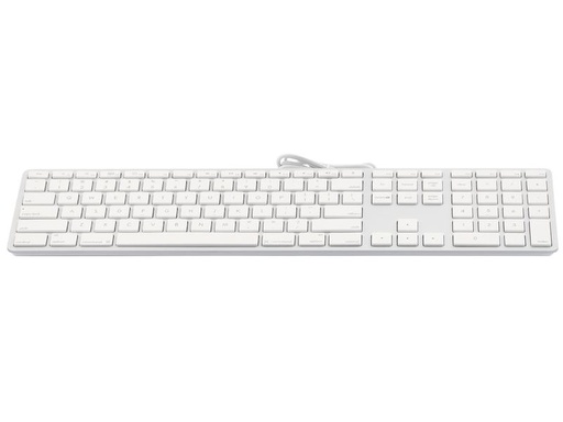 [90180731 1238916] LMP Tastatur KB-1243 Weiss, US-Layout mit Ziffernblock