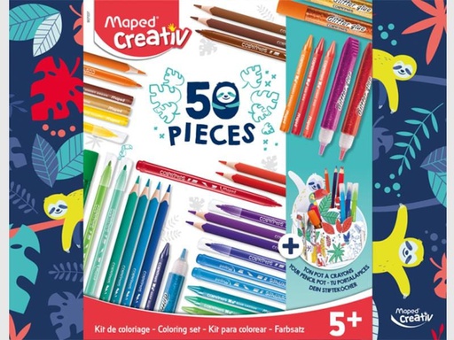 [90180757 1237125] maped Malset Colouring kit 50-teilig