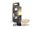 Philips Hue Leuchtmittel White E14 Kerze Einzelpack Filament 300 lm