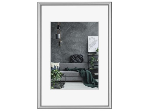 [90180802 1247649] Hama Bilderrahmen Detroit Silber, 18 x 24 cm