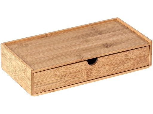 [90180846 1225320] Wenko Bad-Utensilienhalter Terra Nature,  mit Schublade