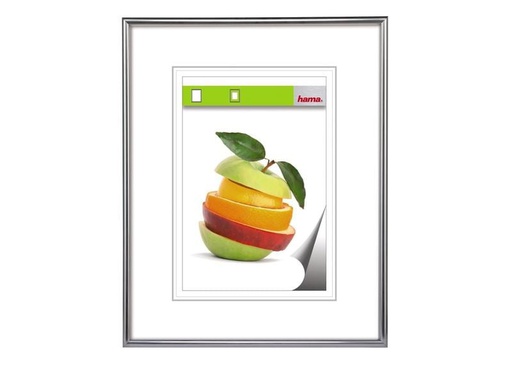 [90180970 1247645] Hama Bilderrahmen Sevilla 50 x 70 cm, Silber matt