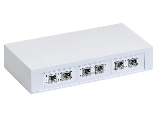 [90026694 970016] R&amp;M Gehäuse 3 x 2 Port leer, weiss