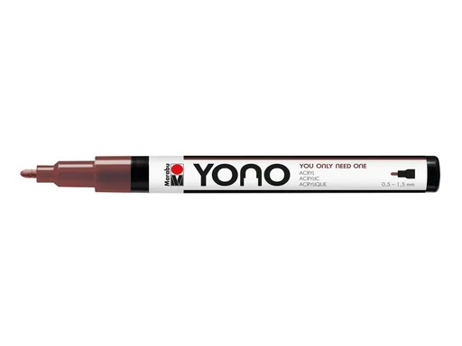 [90180996 1180848] Marabu Acrylmarker YONO 0.5 - 1.5 mm Braun