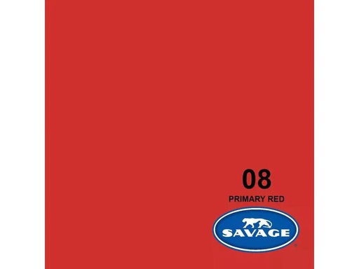 [90181037 1251859] Savage Hintergrund Papier 1.35 x 11 m Primary Red