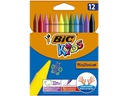 BIC Wachsmalstifte Plastidecor 12 Stück