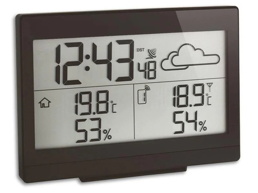 [90181257 1229059] TFA Dostmann Wetterstation Casa Schwarz