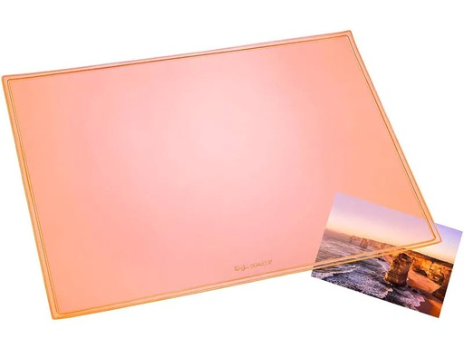 [90181347 1238965] Läufer Schreibunterlage Transluzent 40 x 53 cm, Orange