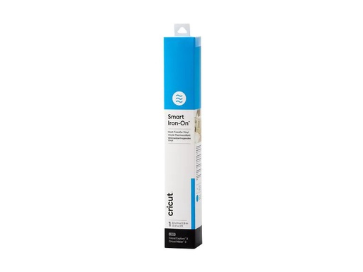 [90181428 1222548] Cricut Aufbügelfolie Smart 33 x 91 cm, 1 Stück, Hellblau
