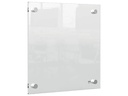 Nobo Acryl-Notiztafel Zur Wandmontage 30 cm x 30 cm, Transparent