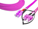 Lightwin LWL-Patchkabel LSH-SC, Multimode, OM4, 3m