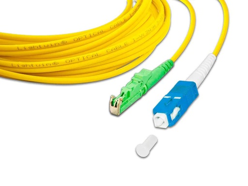 [90181710 1215886] Lightwin LWL-Patchkabel LSH/APC-SC, Singlemode, Simplex, 1m