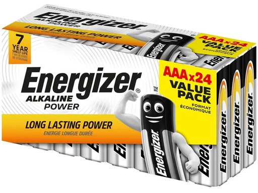 [90181772 1238052] Energizer Batterie AlkalinePower  AAA 24 Stück