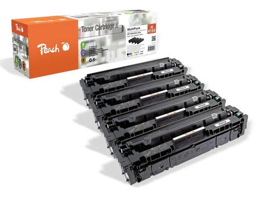 [90181778 1235808] Peach Toner HP Nr. 415X / W2030-3X BK, C, M, Y