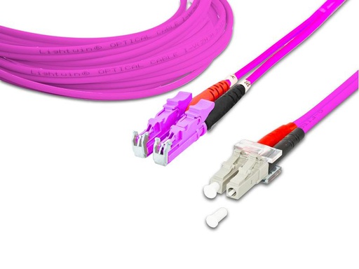 [90181796 1215912] Lightwin LWL-Patchkabel LSH-LC, Multimode, OM4, 2m