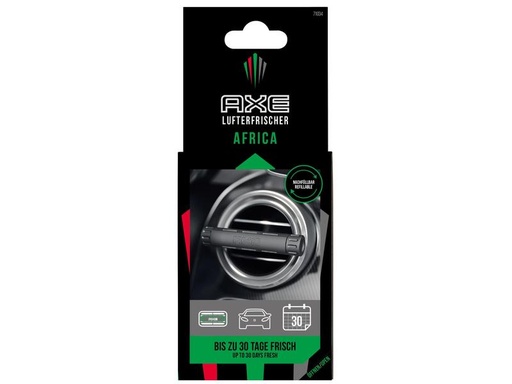 [90181881 1246282] Axe Auto-Lufterfrischer Alu Refillable Vent Africa