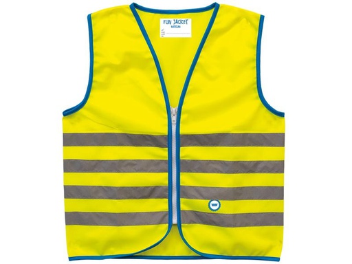 [90181940 1238768] wowow Reflexweste Fun Jacket S, Gelb