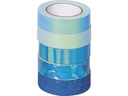 Heyda Washi Tape Effekt Mix Basic Blau