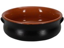 Nouvel Auflaufform Grill me Rund, Schwarz