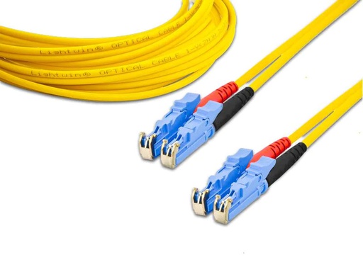 [90182231 1215861] Lightwin LWL-Patchkabel LSH-LSH, Singlemode, Duplex, 1m