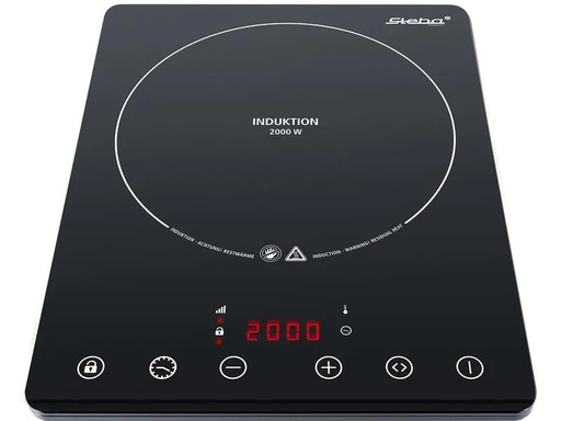 [90182389 1237607] Steba Induktionskochplatte IK 65 Slim 2000 W