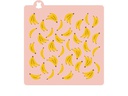 Cut my Cookies Schablone Banane 2-teilig, Weiss