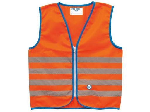 [90182813 1238778] wowow Reflexweste Fun Jacket M, Orange