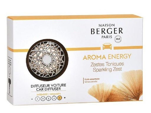 [90182878 1232902] Maison Berger Autodiffusor Energy Zestes Toniques