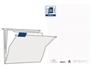 Biella Universal-Etiketten 61 x 14 mm 5 Blatt à 51 Stück