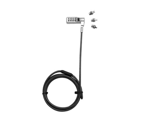 [90182907 934409] DICOTA Sicherheitsschloss Universal 3 Heads Combination D31713