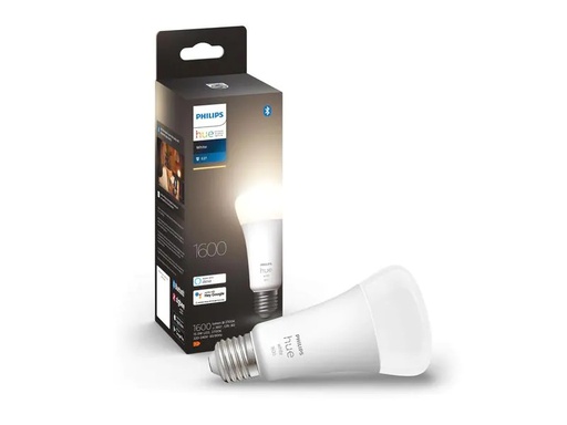 [90182969 1238441] Philips Hue Leuchtmittel White E27 Einzelpack 1600 lm