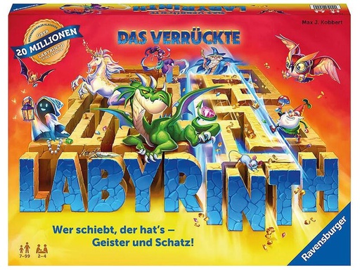 [90183075 1194171] Ravensburger Familienspiel Das verrückte Labyrinth – Neuauflage 2021