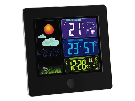 [90183123 1229056] TFA Dostmann Wetterstation Sun Schwarz