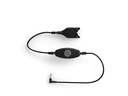 EPOS Adapterkabel CMB 01 CTRL 3.5 mm Klinke - QD 0.3 m