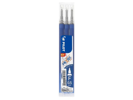 [90183315 1244242] Pilot Patrone FriXion Refill 3 Stück 0.5 mm, Blau
