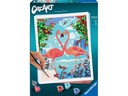 Ravensburger Malen nach Zahlen CreArt: Flamingo Love