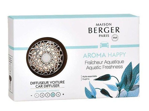 [90183656 1232903] Maison Berger Autodiffusor Happy Aquatische Frische