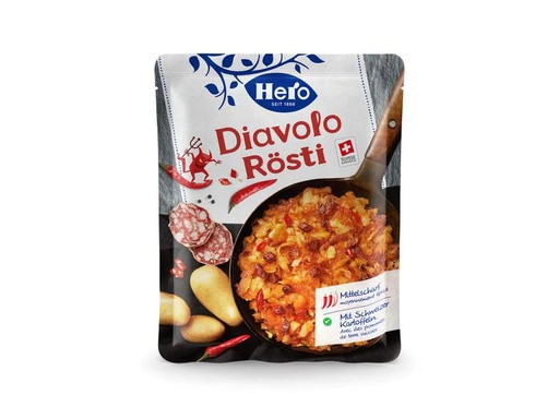[90002675 1113179] Hero Beutel Rösti Diavolo 425 g
