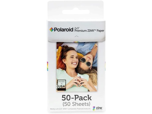 [90183760 1249103] Polaroid Sofortbildfilm Zink Premium 2 x 3 – 50 Blatt
