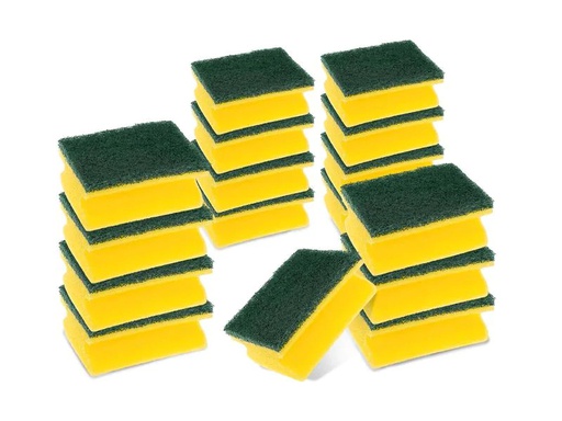 [90183763 1231550] Scotch-Brite Schwamm Scotch-Brite Classic 16 Stück