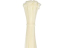 Max Hauri Kabelbinder 100 Stück Weiss 37 cm x 4.8 mm