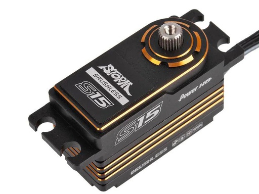 [90183959 1253919] PowerHD Low Profile Servo S15 Golden Digital HV Brushless
