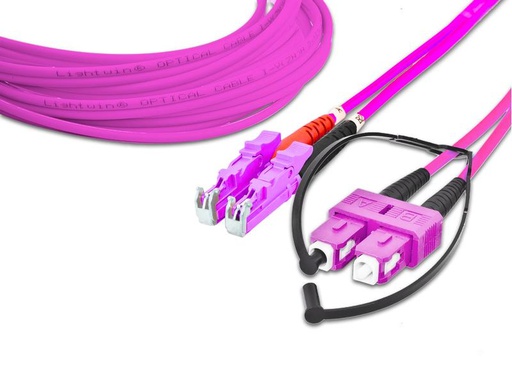 [90183972 1215922] Lightwin LWL-Patchkabel LSH-SC, Multimode, OM4, 2m