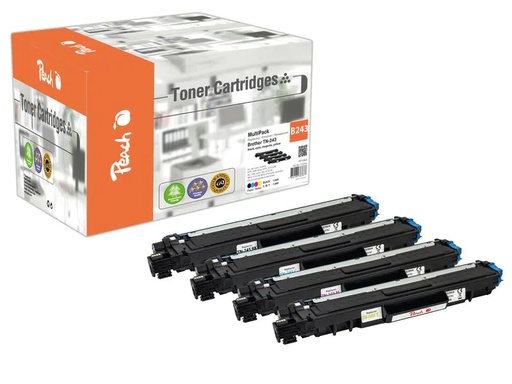 [90184104 1235790] Peach Toner Brother TN-243 BK, C, M, Y