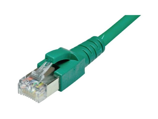 [90002680 121496] Dätwyler IT Infra Patchkabel RJ-45 - RJ-45, Cat 6A, S/FTP, 1 m, Grün